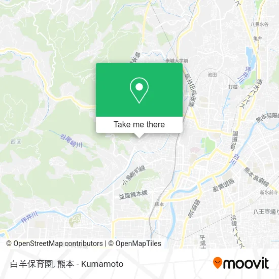 白羊保育園 map