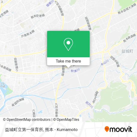 益城町立第一保育所 map