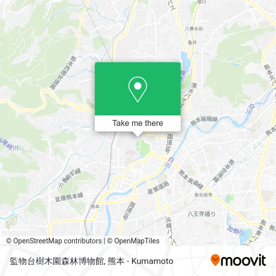 監物台樹木園森林博物館 map