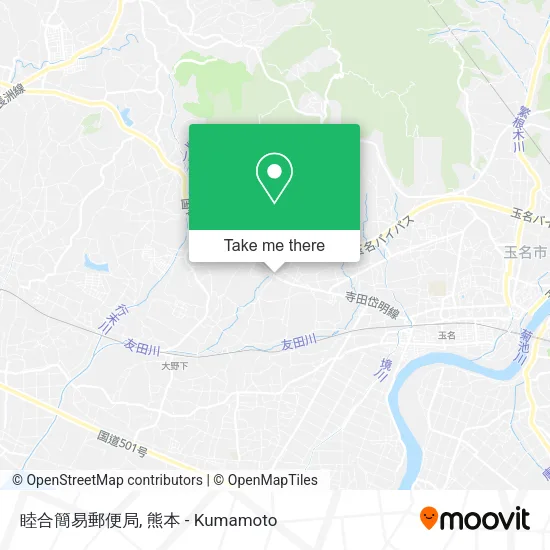 睦合簡易郵便局 map