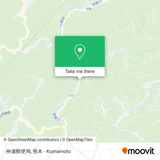 神瀬郵便局 map