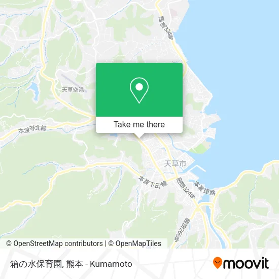 箱の水保育園 map