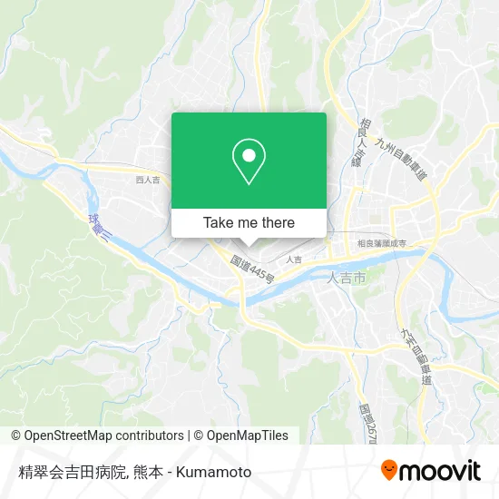 精翠会吉田病院 map