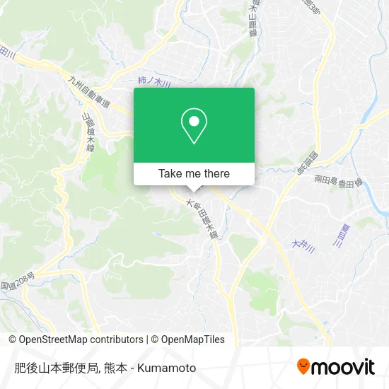 肥後山本郵便局 map