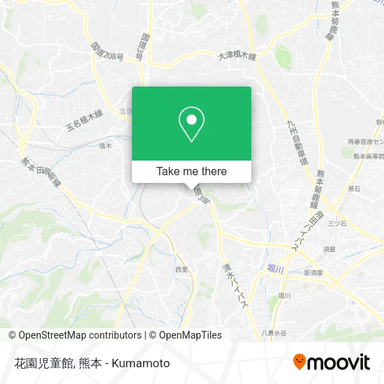 花園児童館 map