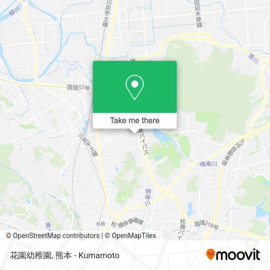 花園幼稚園 map