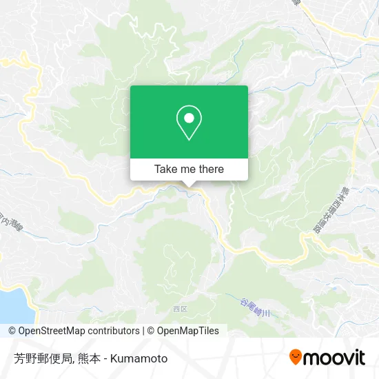 芳野郵便局 map