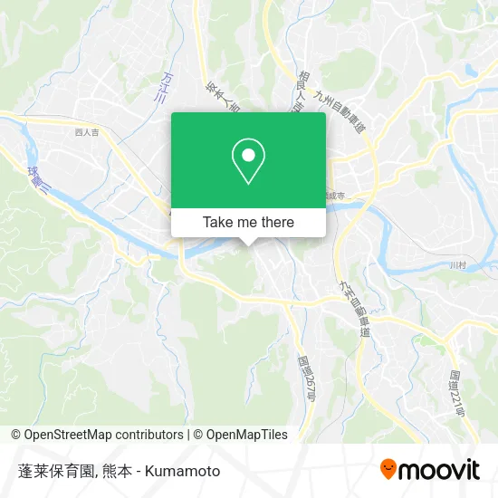 蓬莱保育園 map