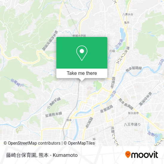 藤崎台保育園 map