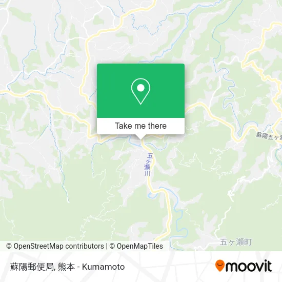 蘇陽郵便局 map