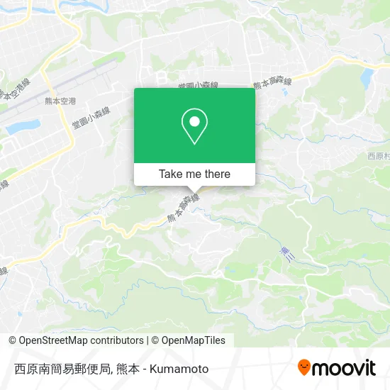 西原南簡易郵便局 map