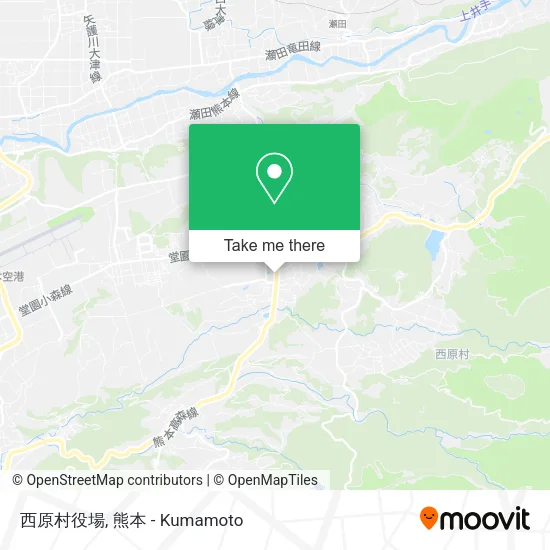 西原村役場 map
