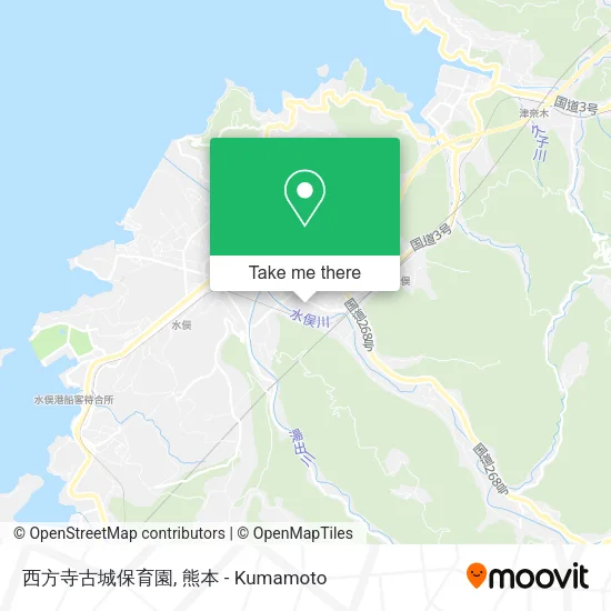 西方寺古城保育園 map