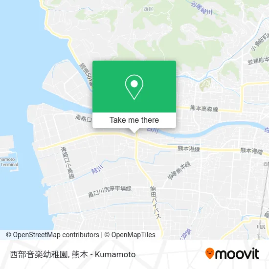 西部音楽幼稚園 map
