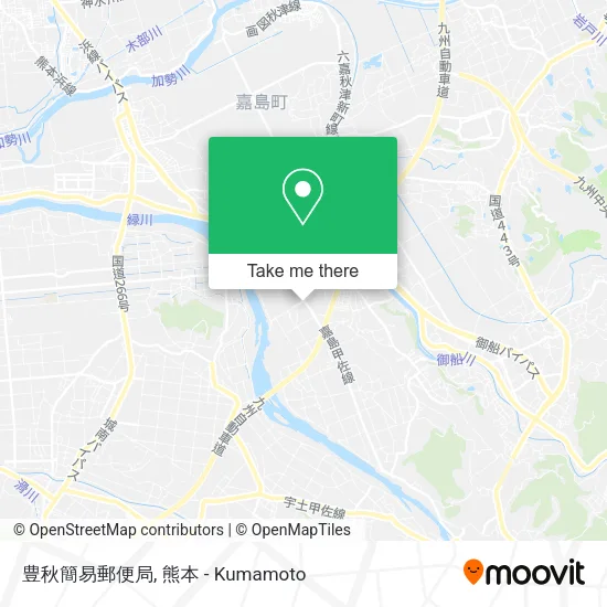 豊秋簡易郵便局 map