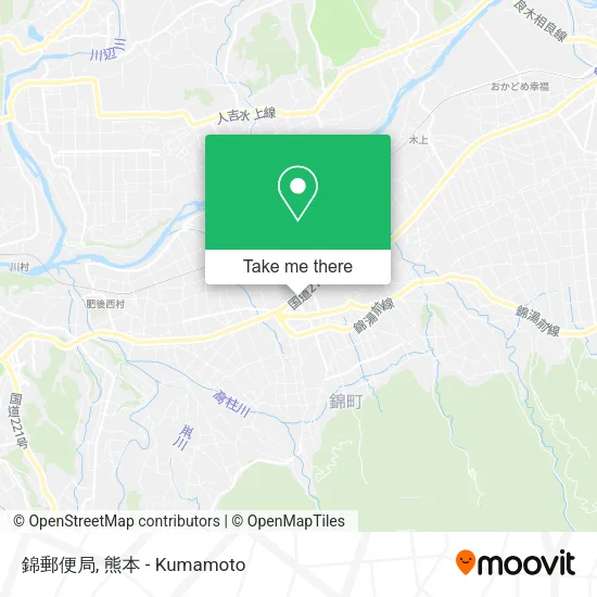 錦郵便局 map