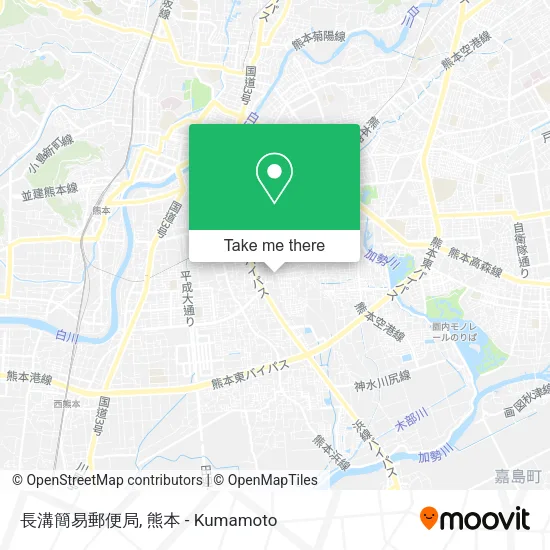 長溝簡易郵便局 map