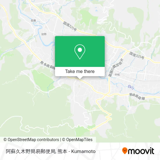 阿蘇久木野簡易郵便局 map