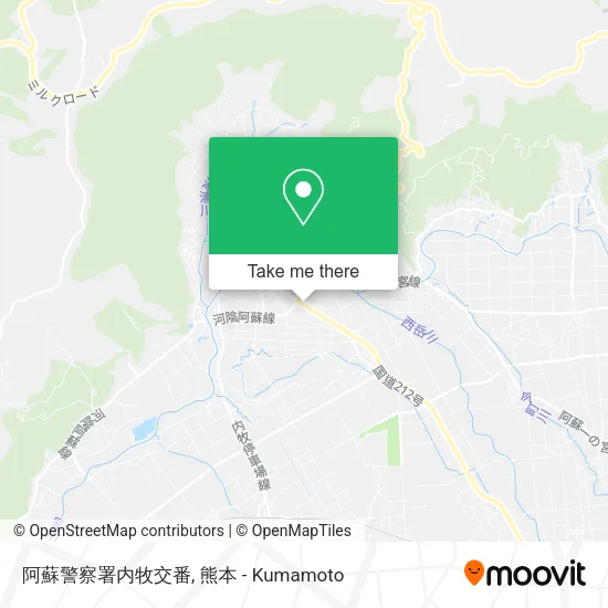阿蘇警察署内牧交番 map