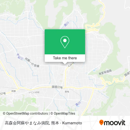 高森会阿蘇やまなみ病院 map