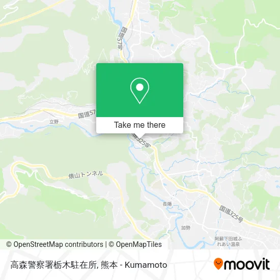 高森警察署栃木駐在所 map