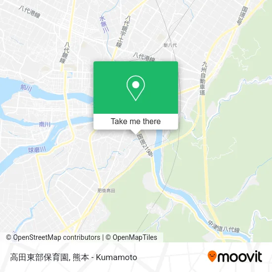 高田東部保育園 map