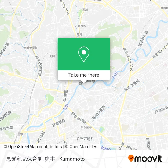 黒髪乳児保育園 map