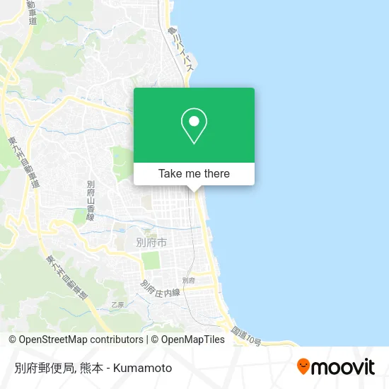 別府郵便局 map