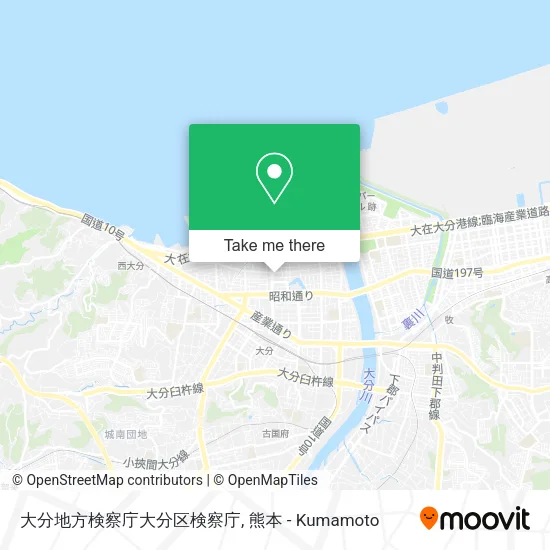 大分地方検察庁大分区検察庁 map