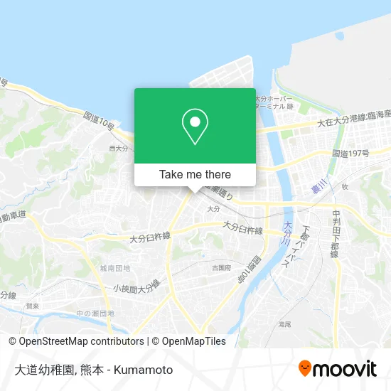 大道幼稚園 map