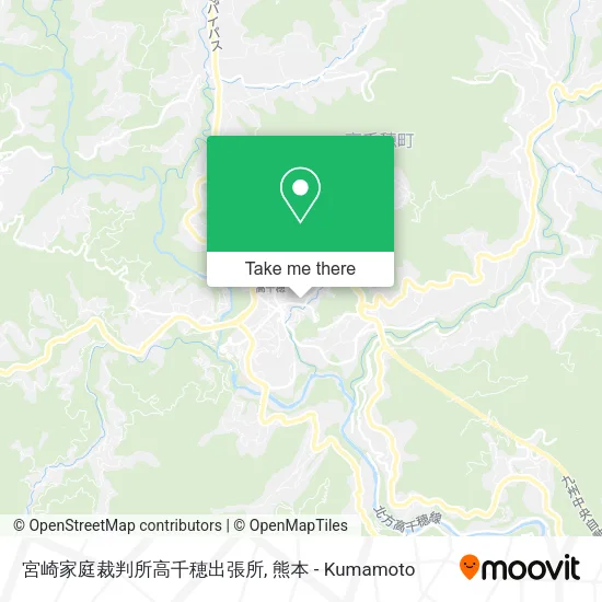 宮崎家庭裁判所高千穂出張所 map