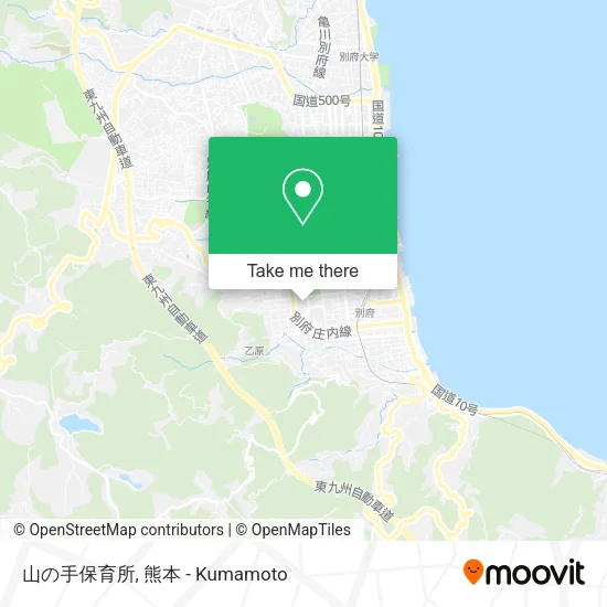 山の手保育所 map