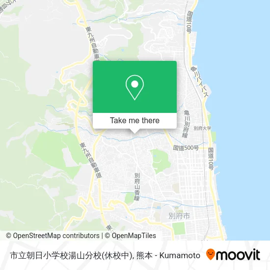 市立朝日小学校湯山分校(休校中) map