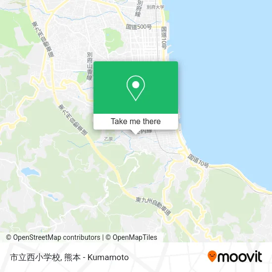 市立西小学校 map