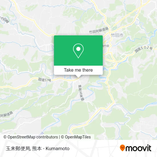 玉来郵便局 map