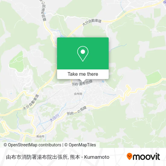 由布市消防署湯布院出張所 map