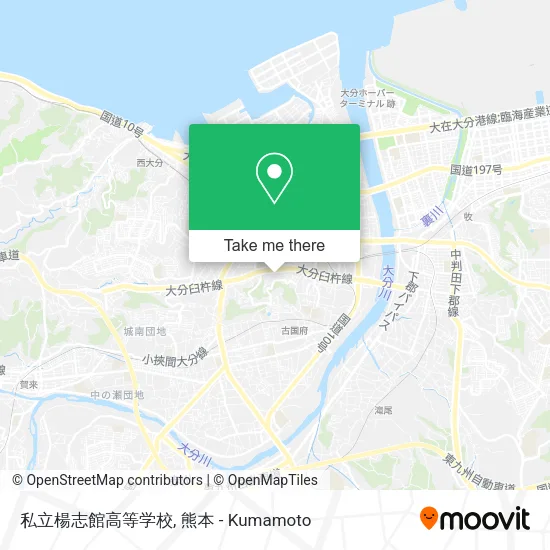 私立楊志館高等学校 map