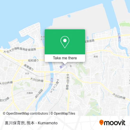 裏川保育所 map