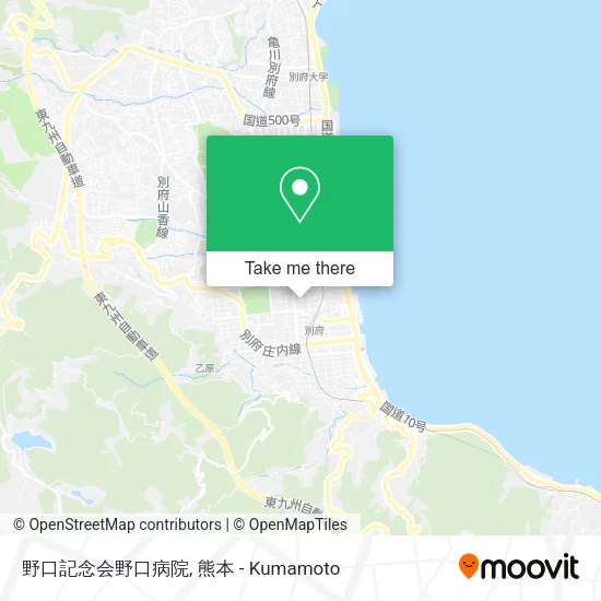 野口記念会野口病院 map