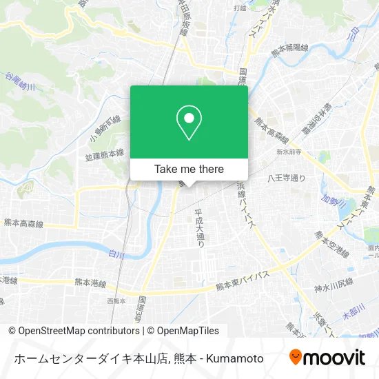 ホームセンターダイキ本山店 map