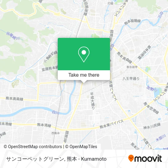 サンコーペットグリーン map