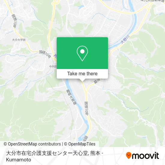 大分市在宅介護支援センター天心堂 map