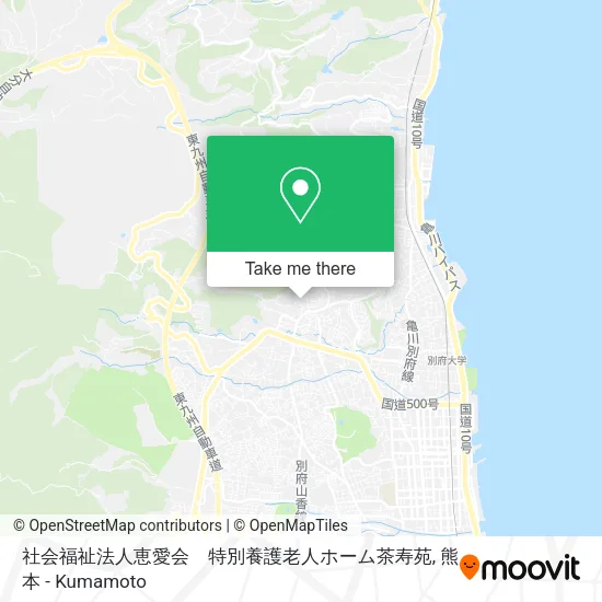社会福祉法人恵愛会　特別養護老人ホーム茶寿苑 map