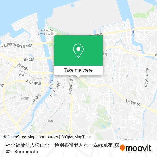 社会福祉法人松山会　特別養護老人ホーム緑風苑 map