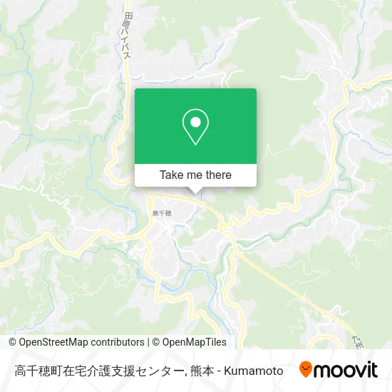 高千穂町在宅介護支援センター map