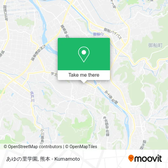 あゆの里学園 map