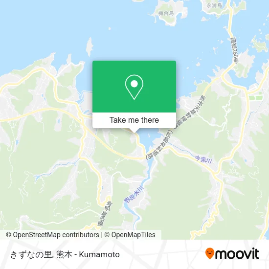 きずなの里 map