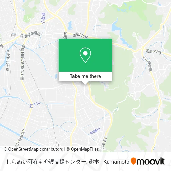 しらぬい荘在宅介護支援センター map