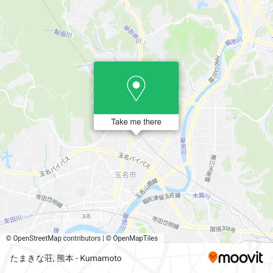 たまきな荘 map