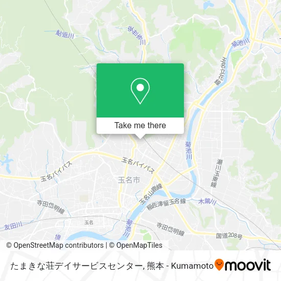 たまきな荘デイサービスセンター map